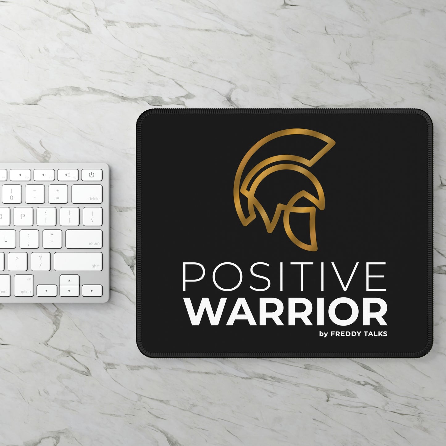 Positive Warrior Mouse Pad