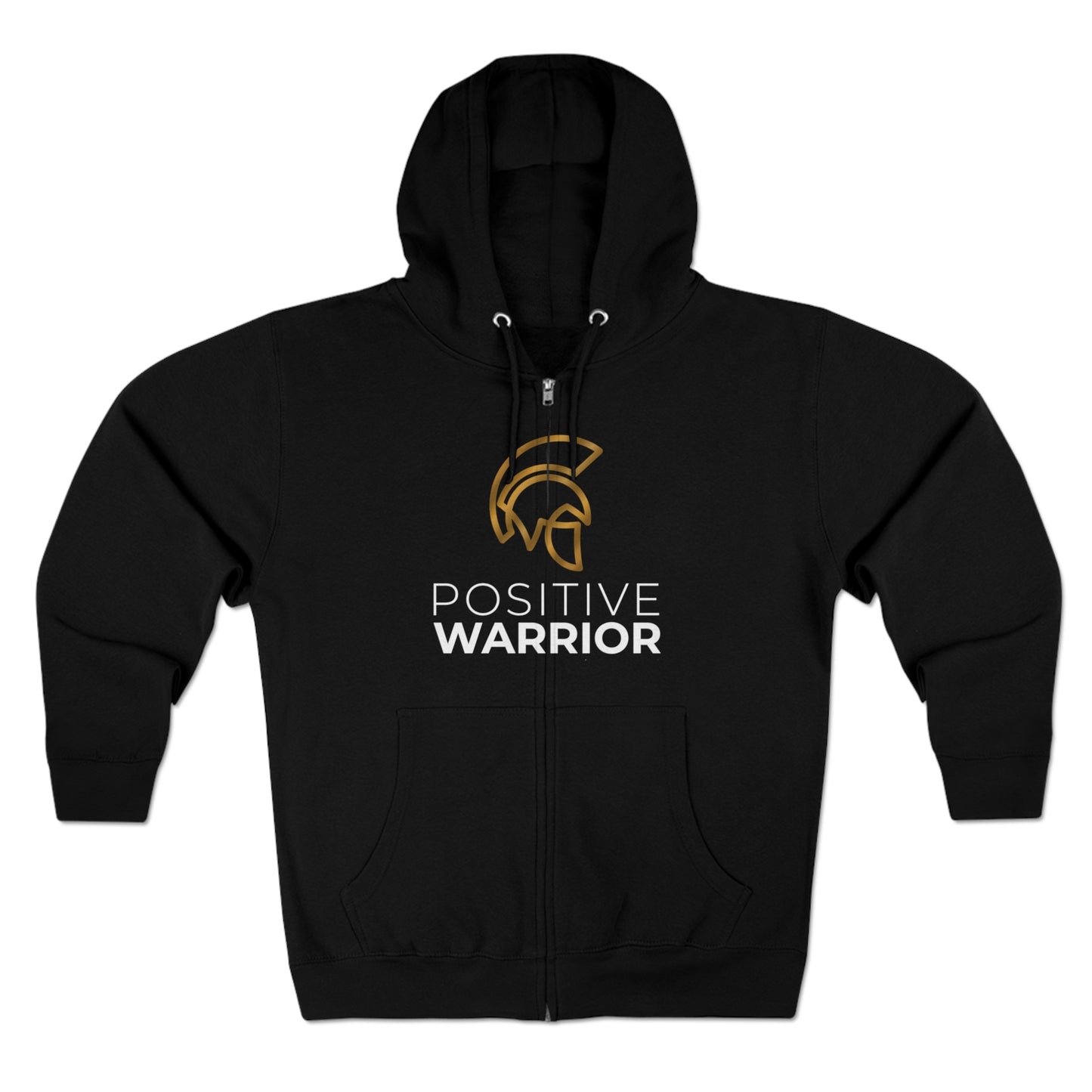 Positive Warrior Unisex Premium Full Zip Hoodie