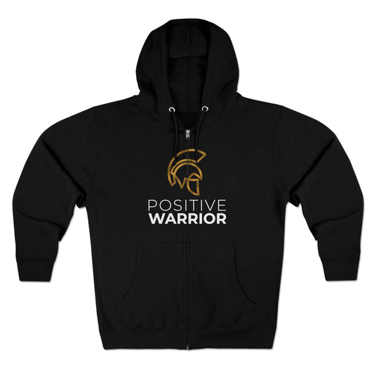 Positive Warrior Unisex Premium Full Zip Hoodie