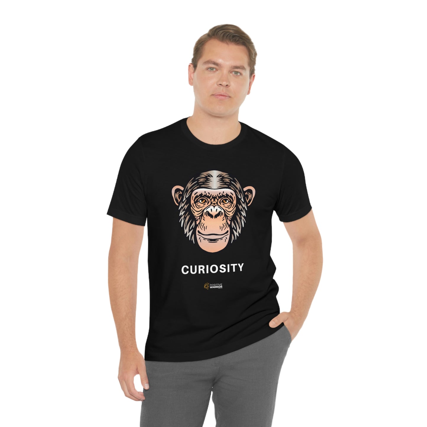 Chimpanzee Curiosity Spirit Animal Unisex Tee