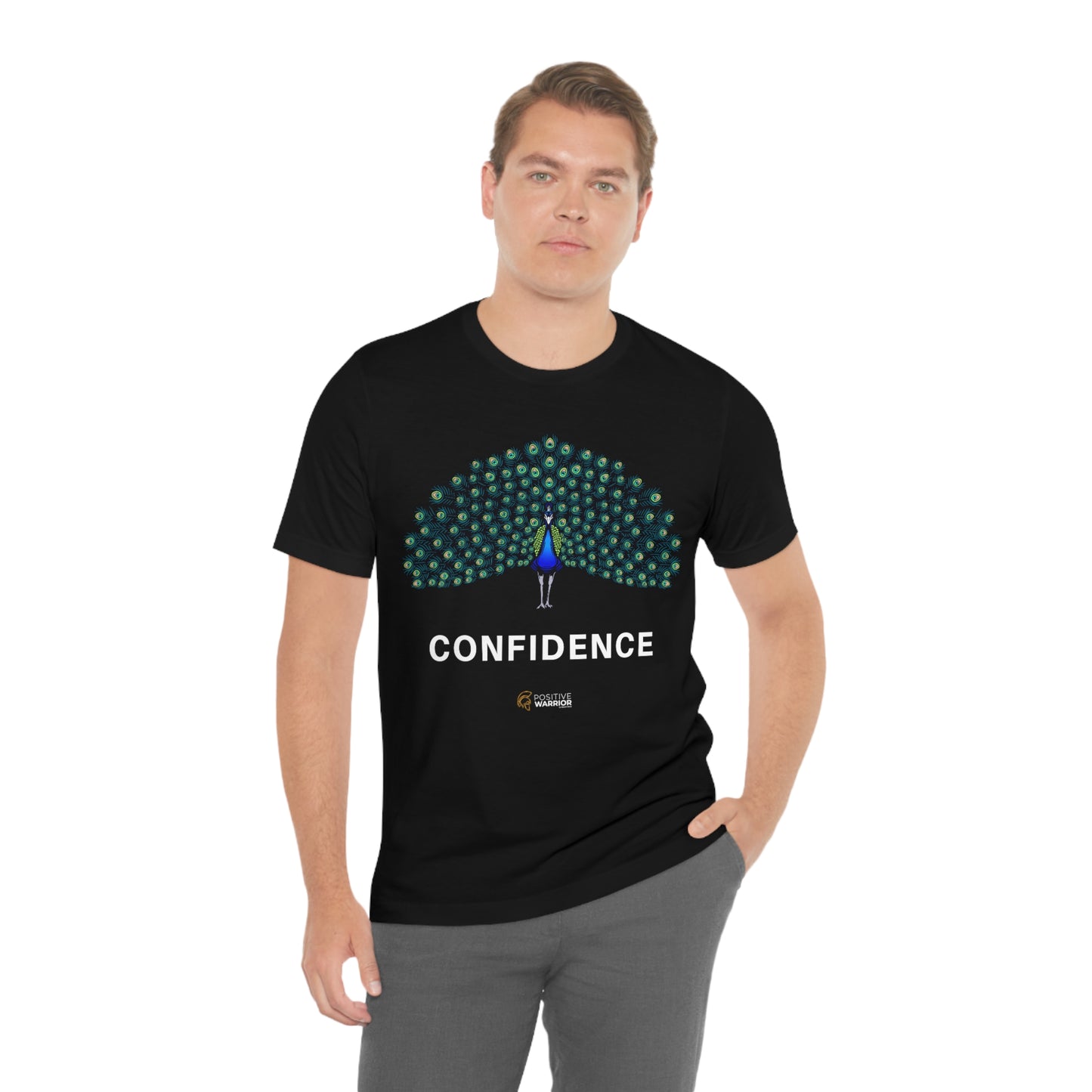 Peacock Confidence Spirit Animal Unisex Tee