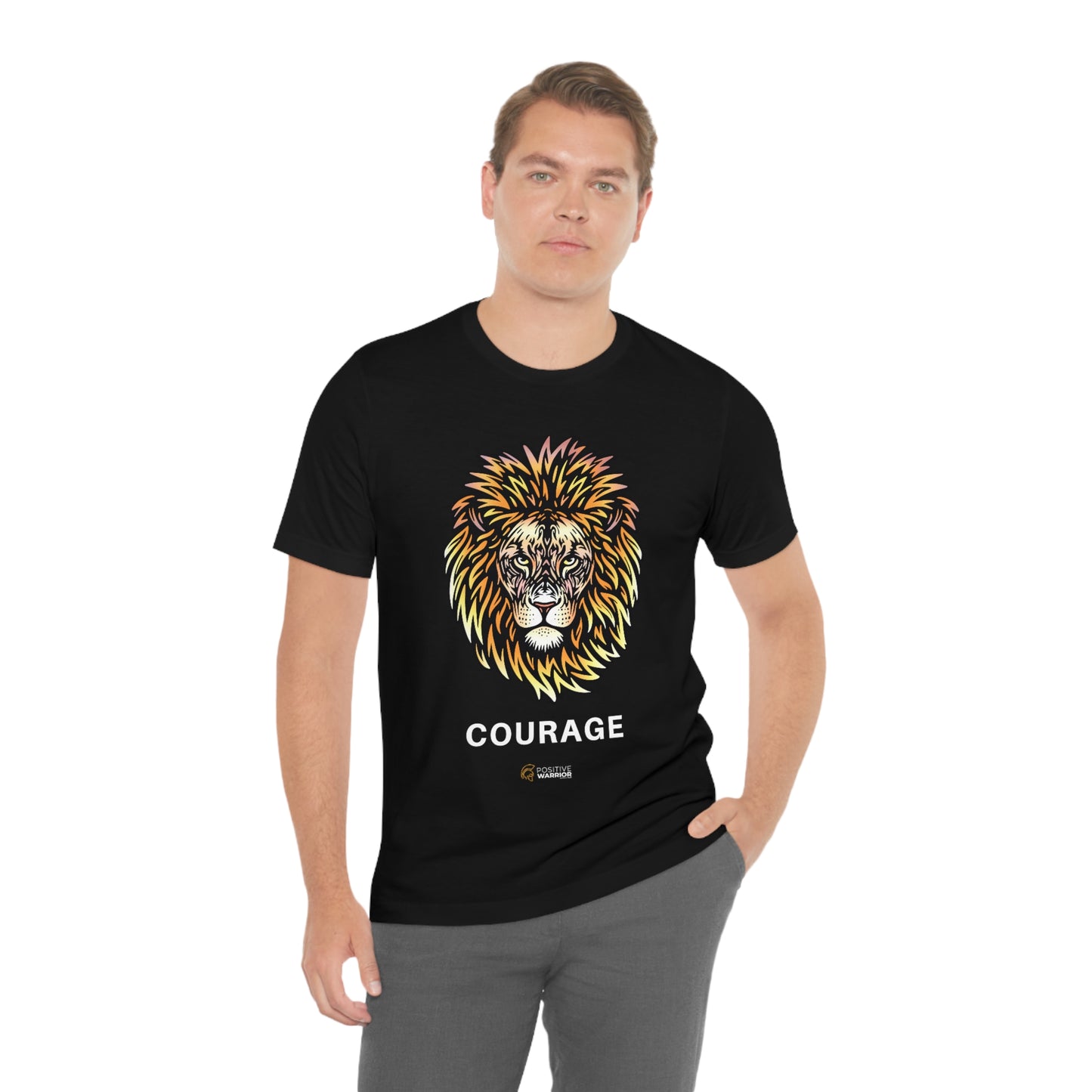 Lion Courage Spirit Animal Unisex Tee