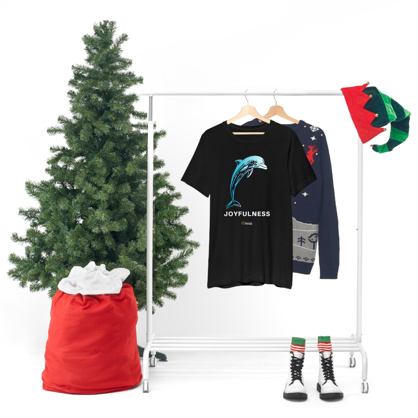 Dolphin Joyfulness Spirit Animal Unisex Tee