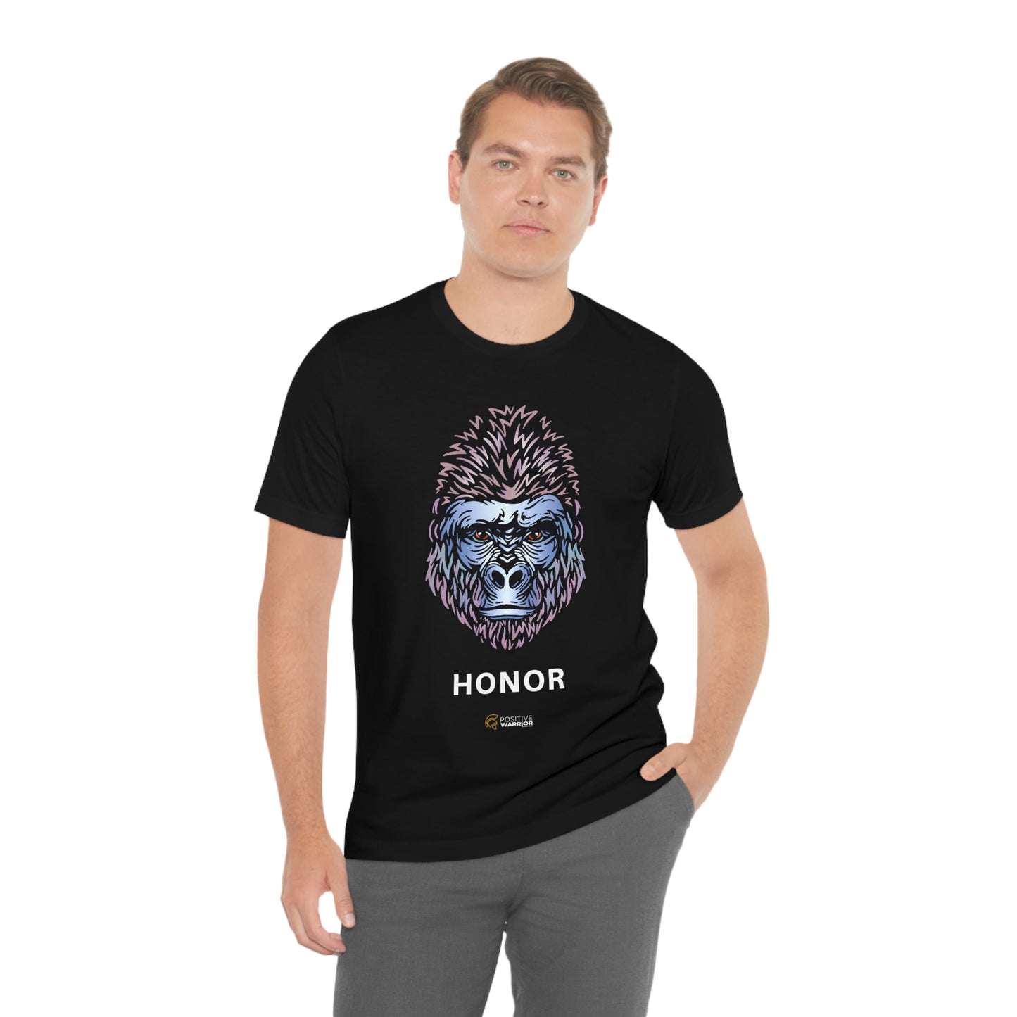 Gorilla Honor Spirit Animal Unisex Tee