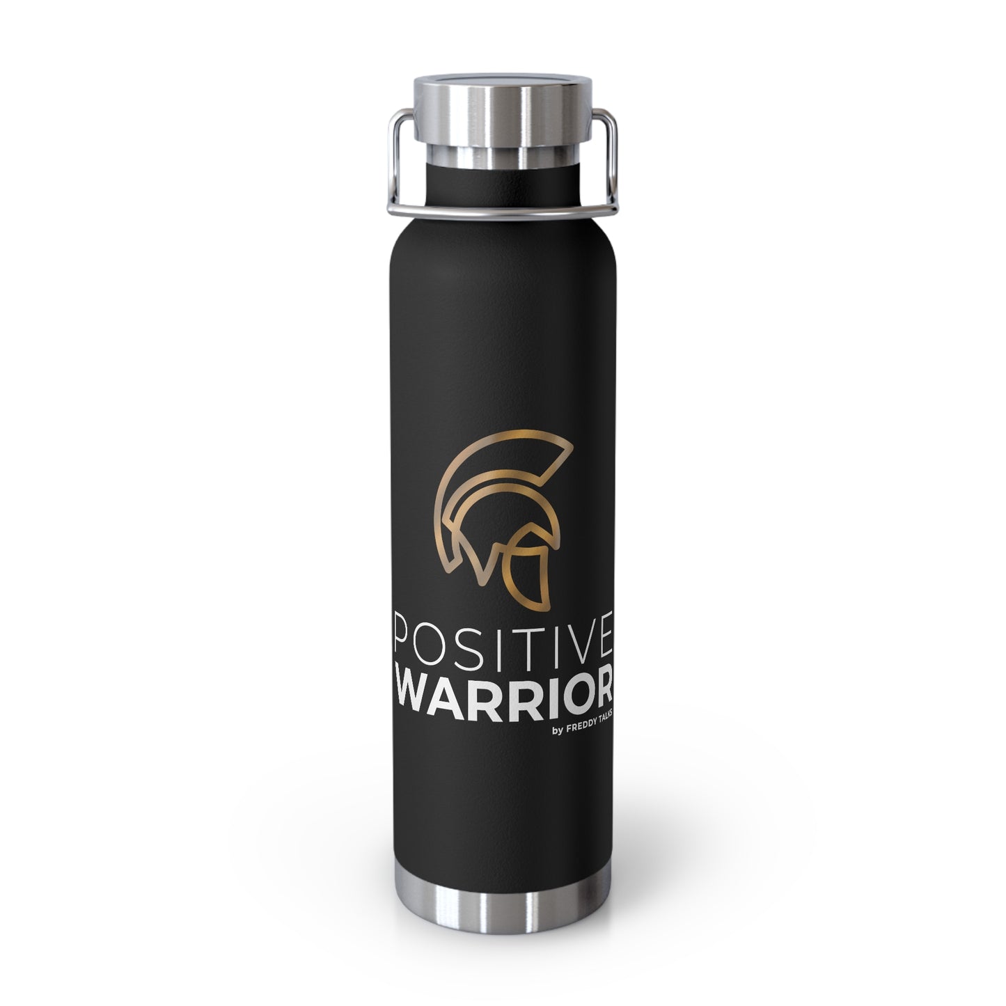 Positive Warrior Copper Vacuum Insulated Bottle, 22oz