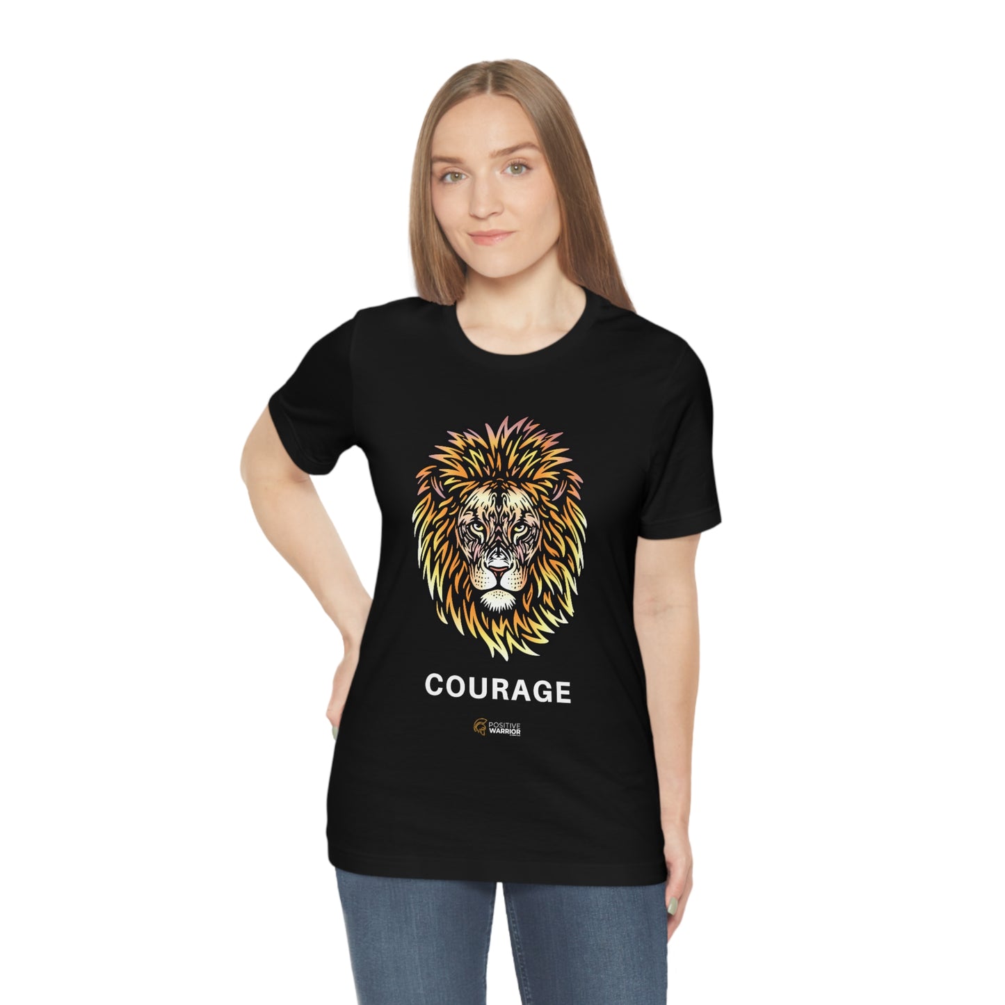 Lion Courage Spirit Animal Unisex Tee