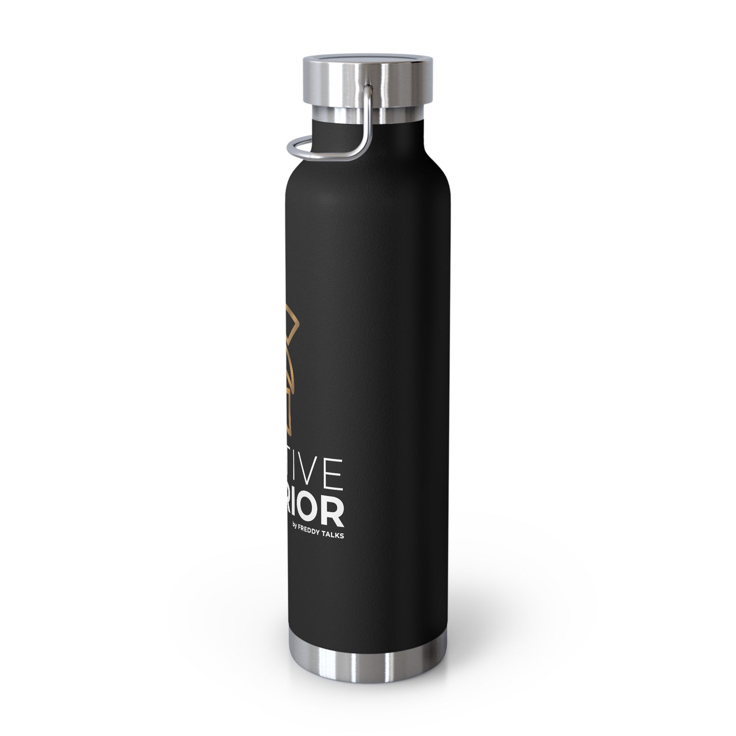 Positive Warrior Copper Vacuum Insulated Bottle, 22oz