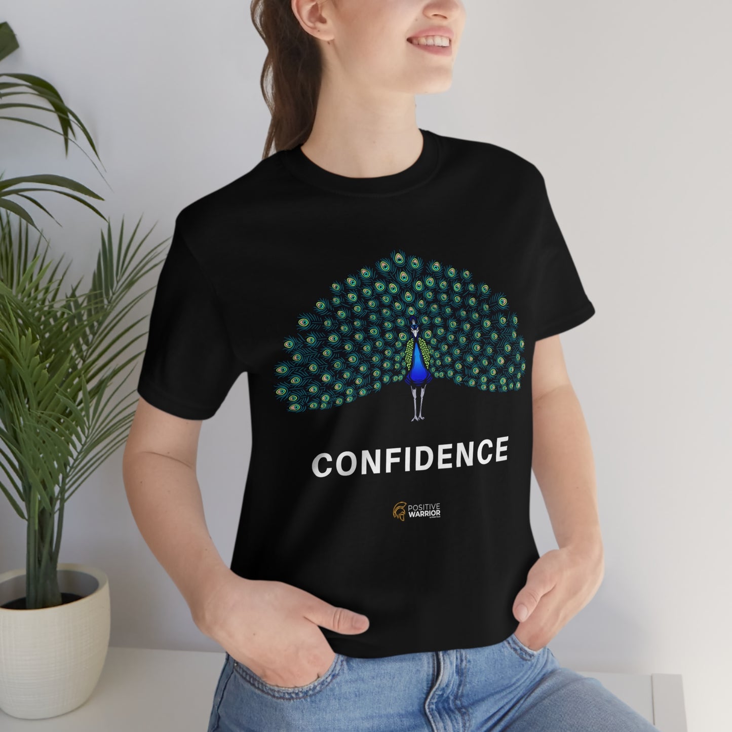 Peacock Confidence Spirit Animal Unisex Tee
