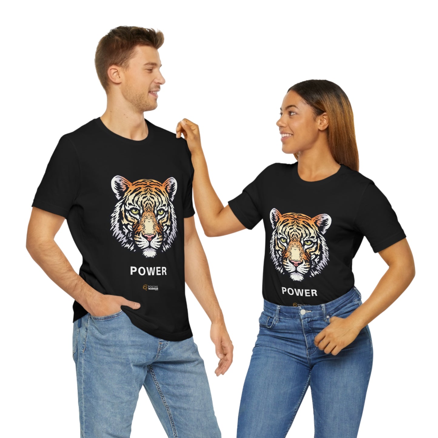 Tiger Power Spirit Animal Unisex Tee