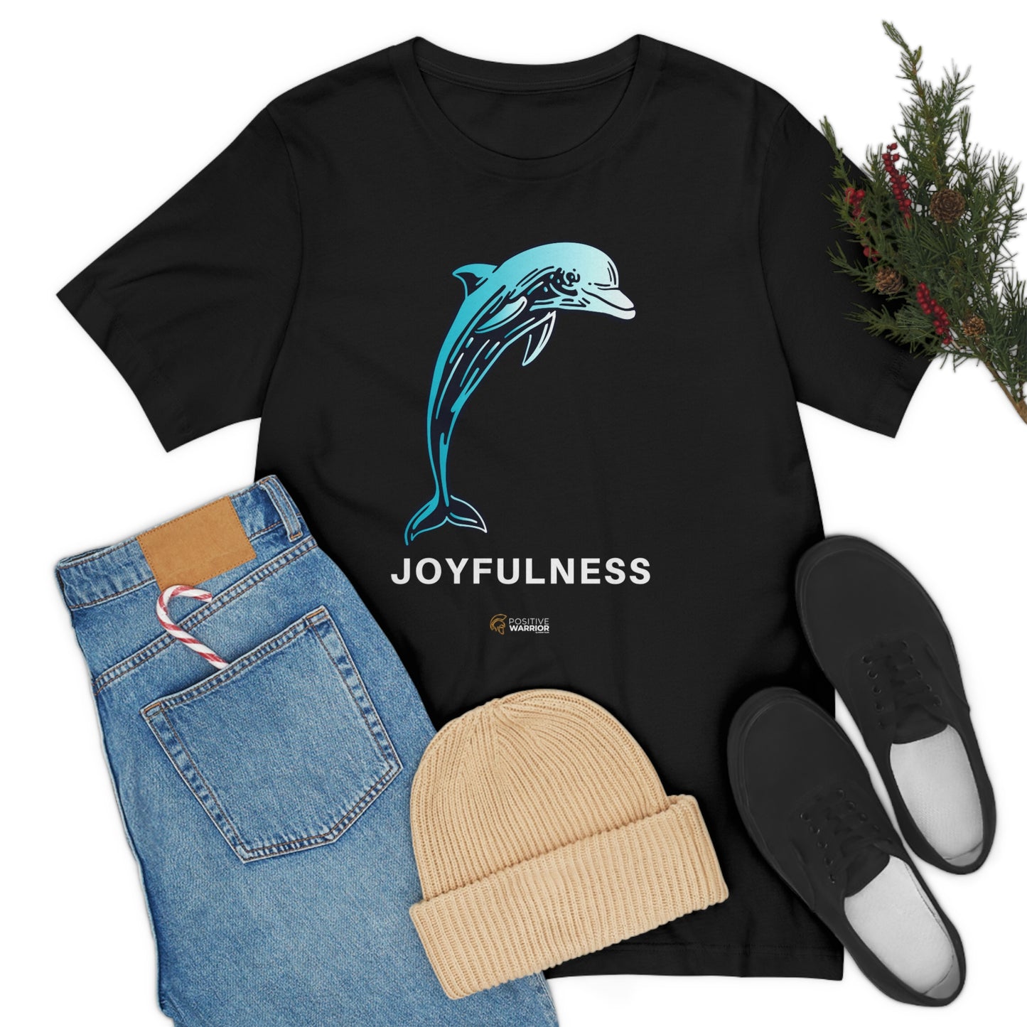 Dolphin Joyfulness Spirit Animal Unisex Tee