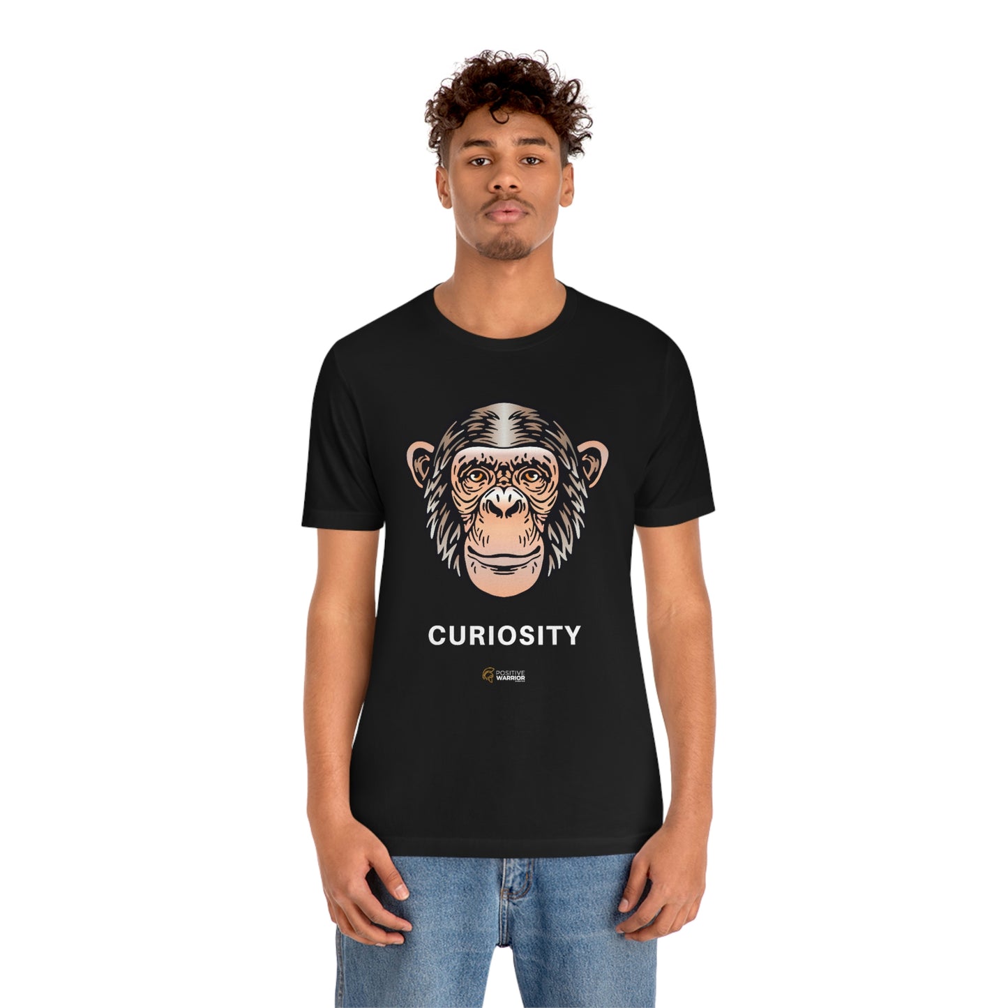 Chimpanzee Curiosity Spirit Animal Unisex Tee
