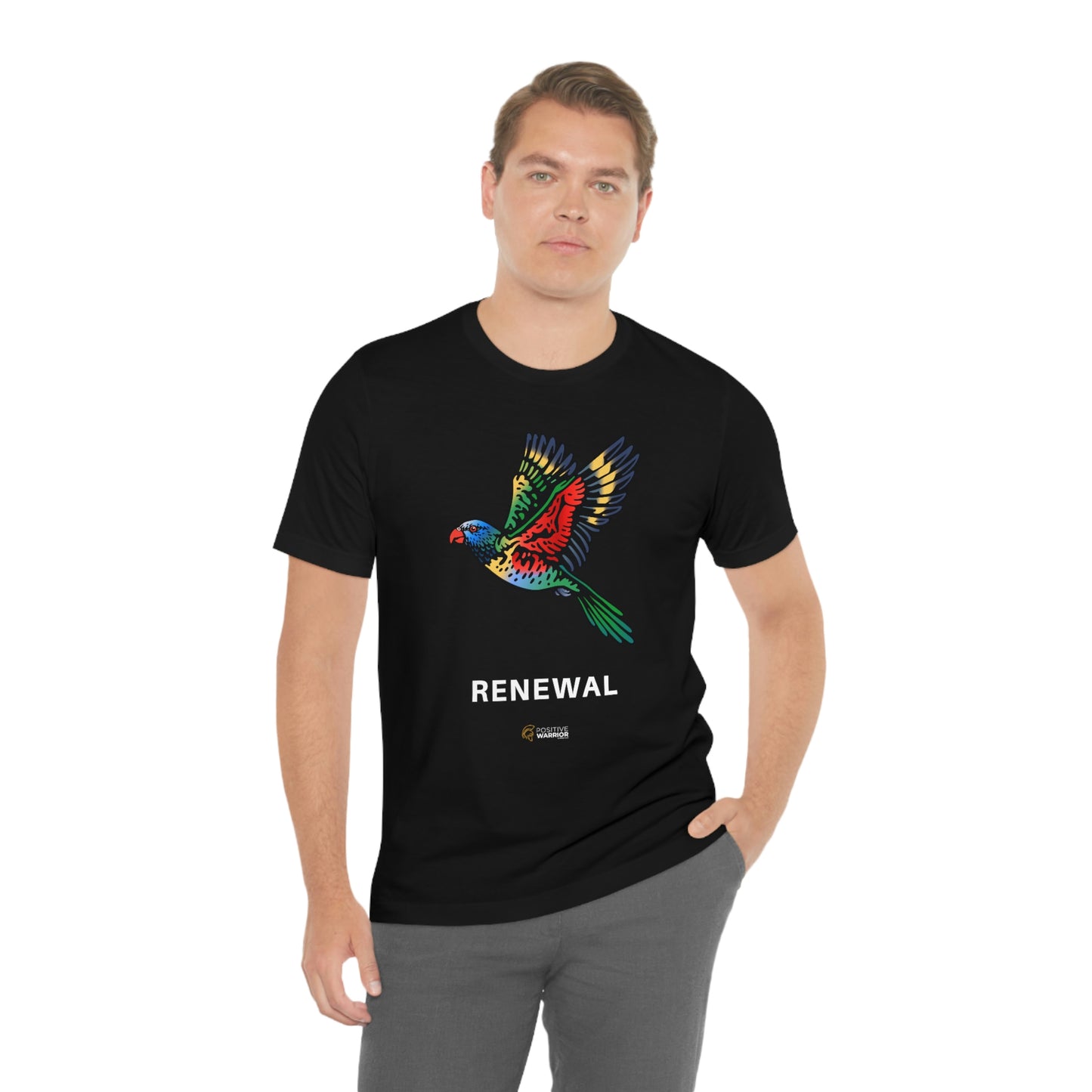 Rainbow Lorikeet Renewal Spirit Animal Unisex Tee