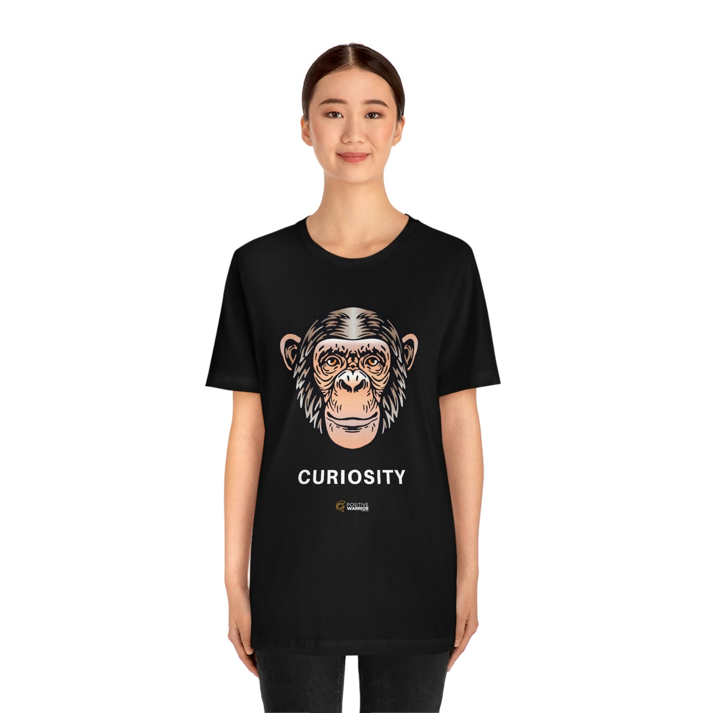 Chimpanzee Curiosity Spirit Animal Unisex Tee