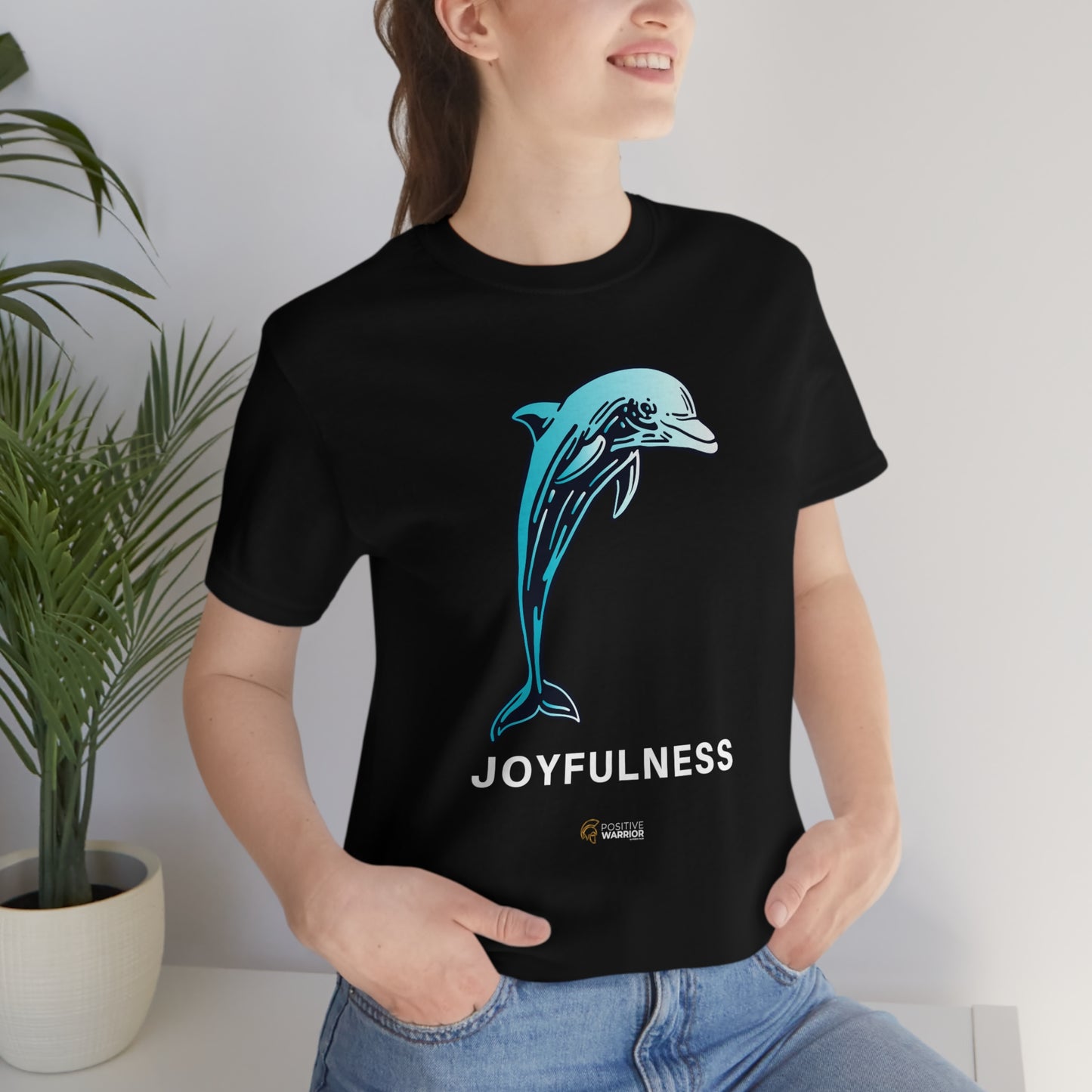 Dolphin Joyfulness Spirit Animal Unisex Tee