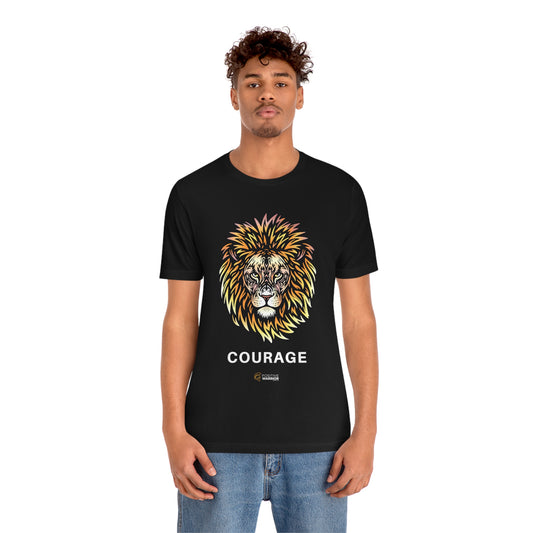 Lion Courage Spirit Animal Unisex Tee