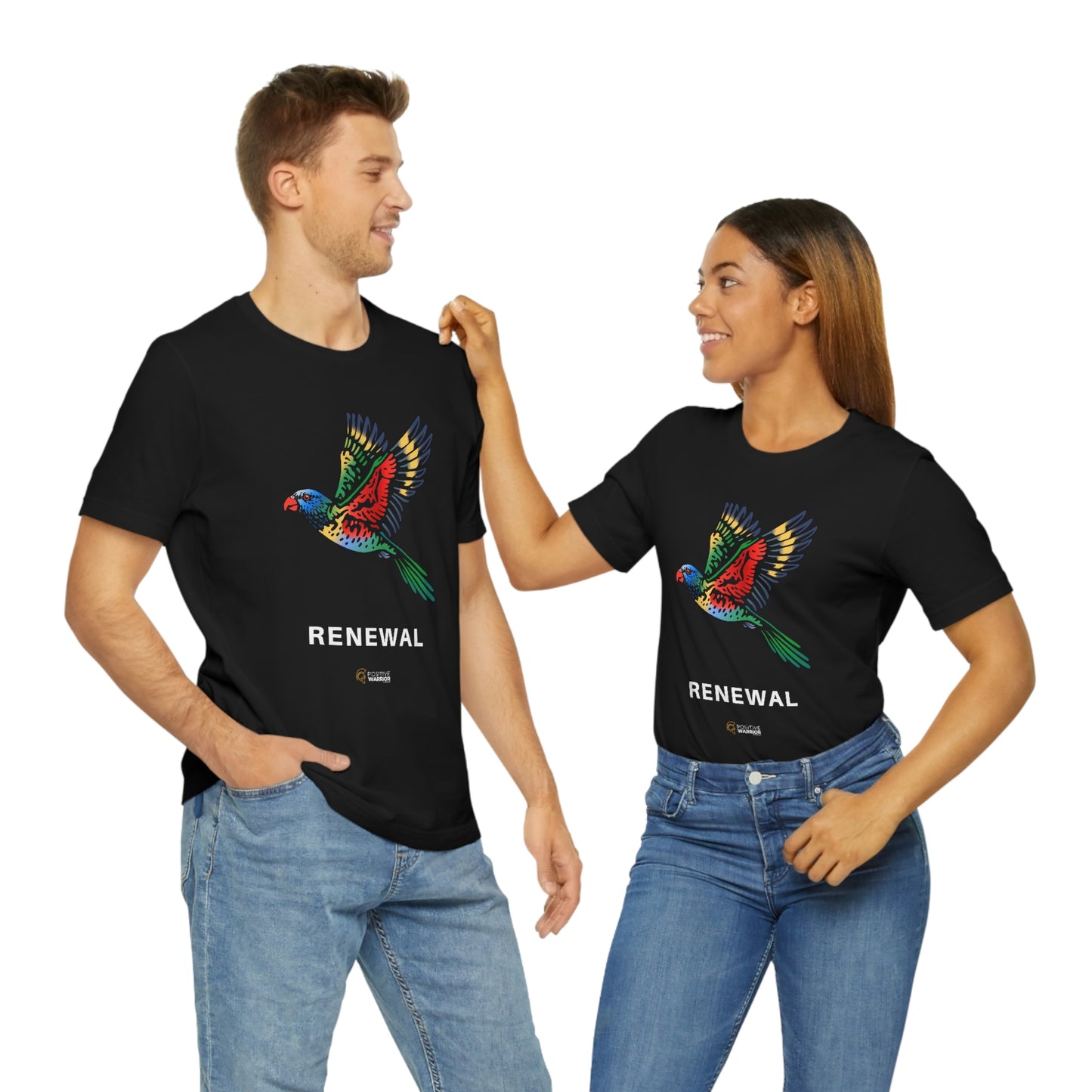 Rainbow Lorikeet Renewal Spirit Animal Unisex Tee