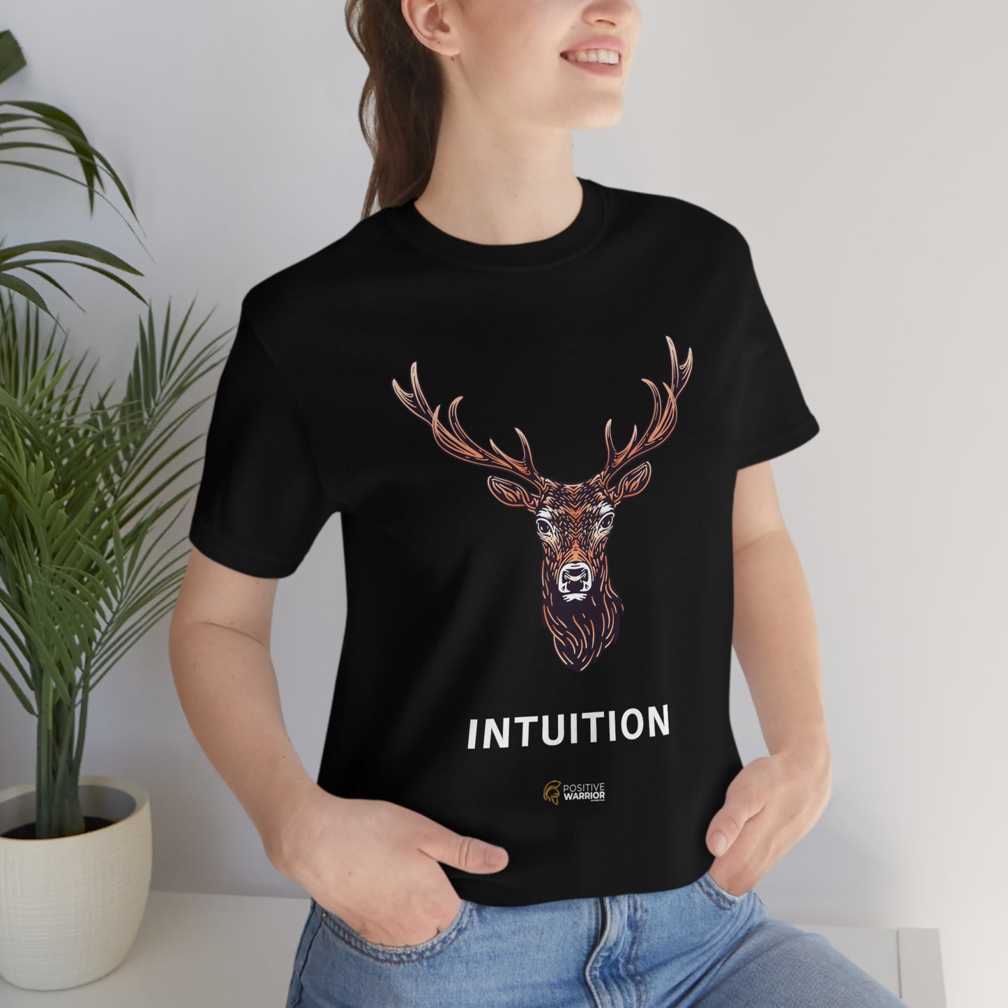 Deer Intuition Spirit Animal Unisex Tee
