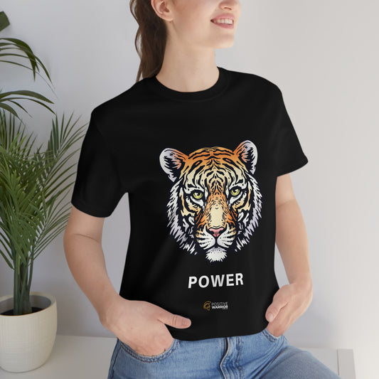 Tiger Power Spirit Animal Unisex Tee
