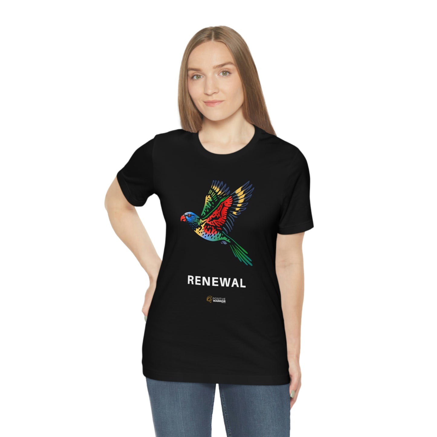 Rainbow Lorikeet Renewal Spirit Animal Unisex Tee