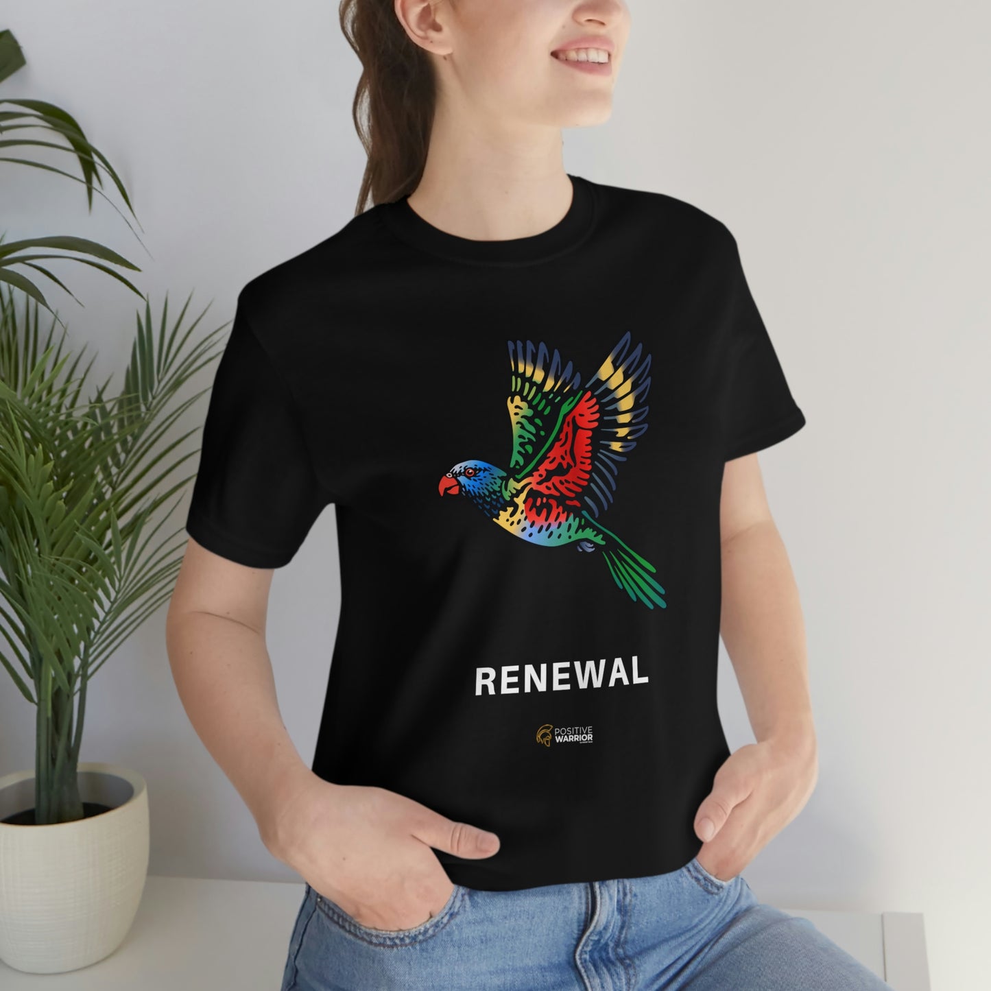 Rainbow Lorikeet Renewal Spirit Animal Unisex Tee